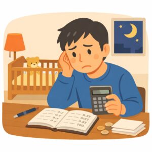2人目が年子と分かった瞬間、喜びと共に"お金の恐怖"が
